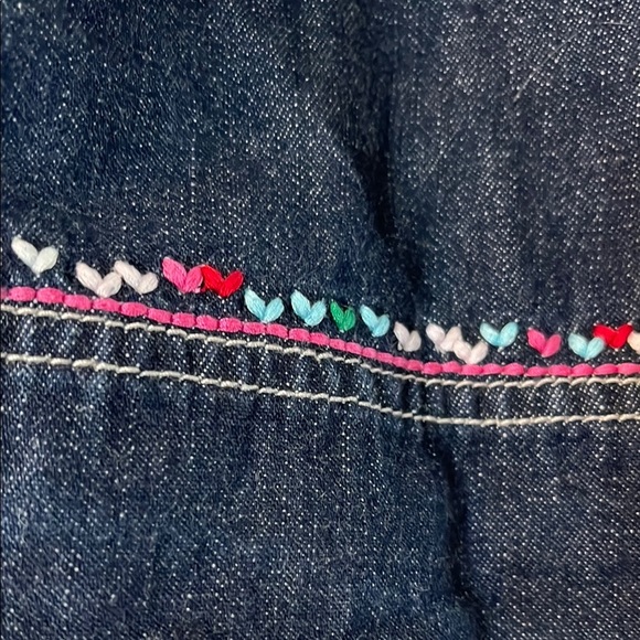 Gap Jean Sleeveless Sundress Casual - Picture 3 of 6